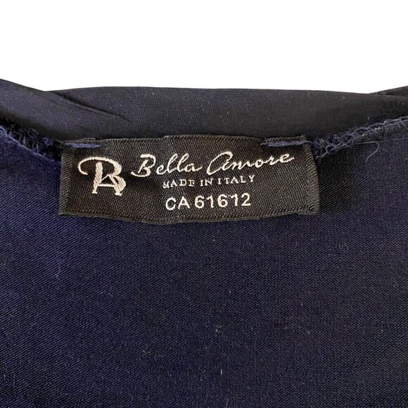 Bella Amore Made in Italy Sequin Tunic Women's M/L Designer Luxury‎ Party Chic - Picture 6 of 9